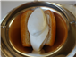 rum baba after Chantilly cream added